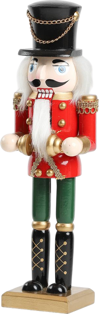 Figurka Homla dziadek do orzechów z talerzami 30 cm (5904183836102) - obraz 3