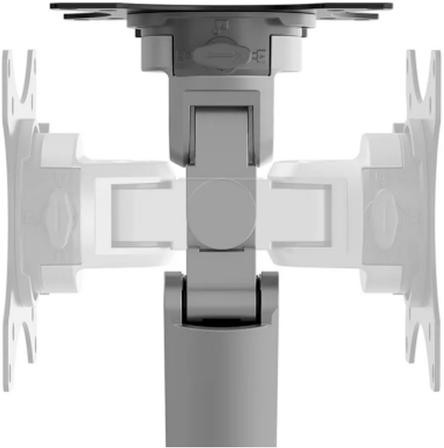 Uchwyt do telewizora Neomounts TV Desk Mount dla DS70 ekranów 17"- 32" White (DS70-250SL1) - obraz 4