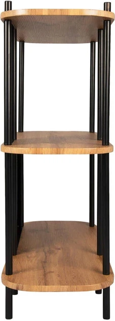 Niski regał na książki Leitmotiv Sole 80 x 30 x 83.5 cm Brązowy (8714302139178)   - obraz 3