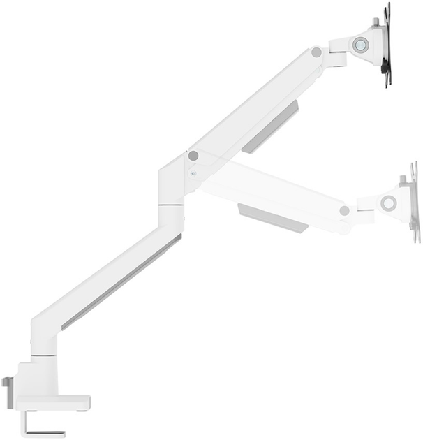 Uchwyt do telewizora Neomounts TV Desk Mount dla DS70 ekranów 17"- 35" White (DS70-250WH1) - obraz 10