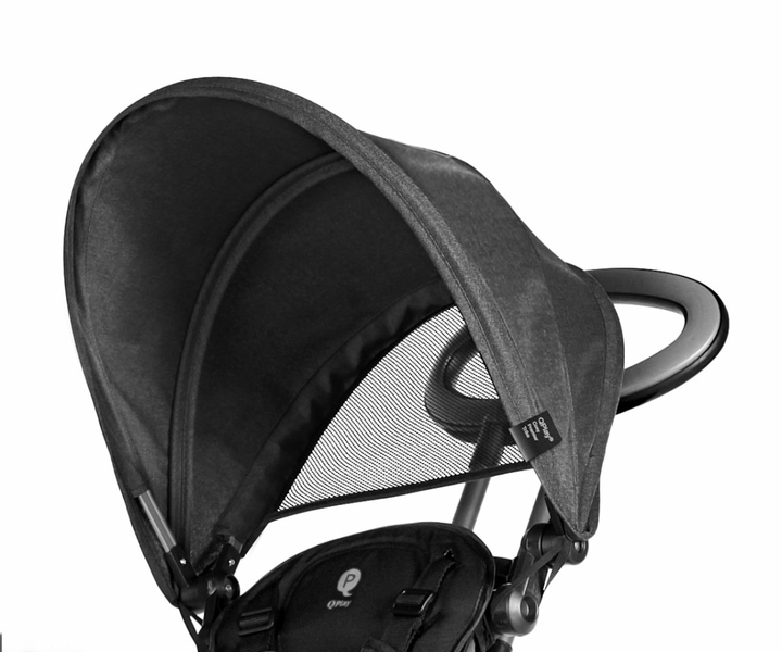 Rowerek trójkołowy Qplay Cosy Czarny 4105 (5061047480410) - obraz 4