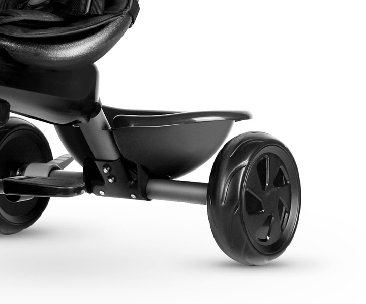 Rowerek trójkołowy Qplay Cosy Czarny 4105 (5061047480410) - obraz 7
