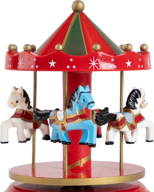 Figurka Homla Songa karuzela z pozytywką 11 × 18 cm (5906496715310) - obraz 3