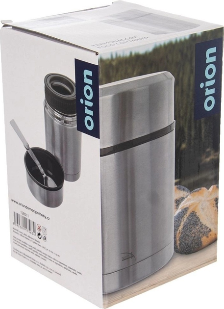 Термос для їжі Orion сталевий Сріблястий 700 мл (8592381175634) - зображення 6