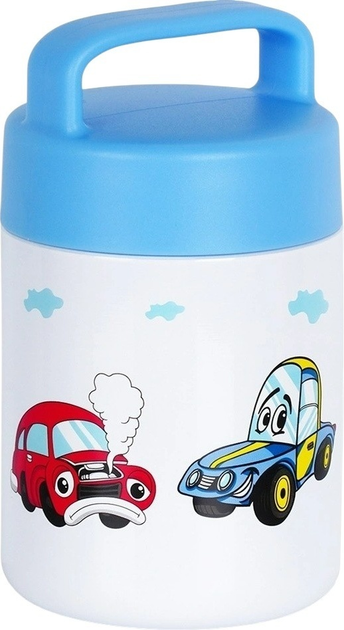 Термос для їжі Orion Auto сталевий Кольоровий 450 мл (8592381166052) - зображення 1