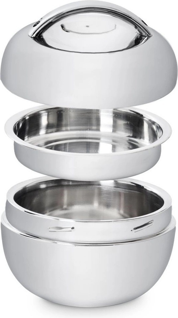 Термос для їжі Orion Apple сталевий Сріблястий 1.3 л (8592381116712) - зображення 5