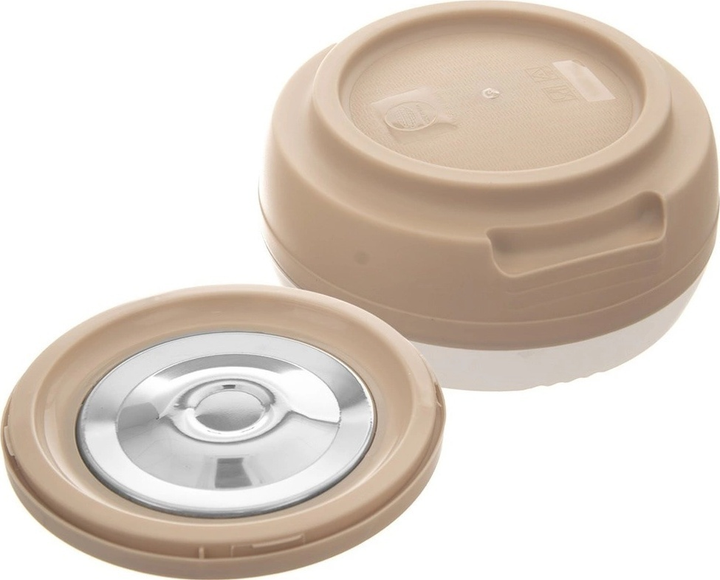 Термос для їжі Orion Cosmos сталевий Біло-бежевий 2.5 л (8592381090876) - зображення 2