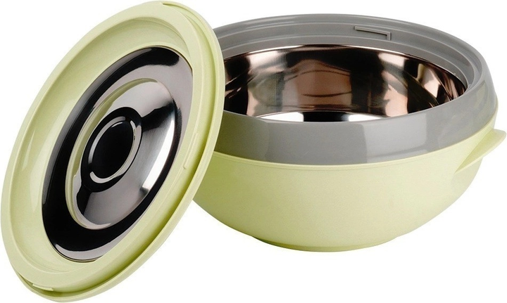 Термос для їжі Orion Venus сталевий Сіро-зелений 5 л (8592381160760) - зображення 2