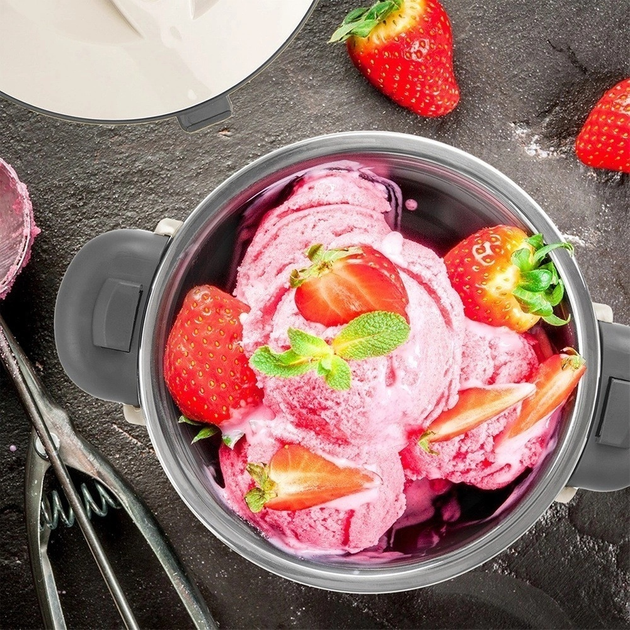 Термос для їжі Orion Termo сталевий Кремовий 900 мл (8592381189303) - зображення 4