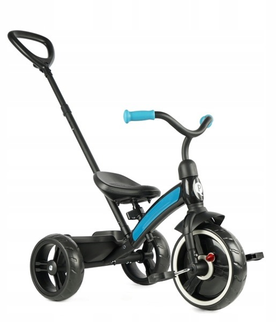 Rowerek trójkołowy Qplay Elite Plus New Niebieski 5788 (5061047480618) - obraz 2