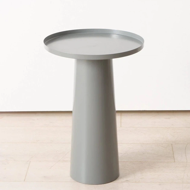 Набір журнальних столиків Boltze Jacky 3 шт Сірі (4066076337385) - зображення 4