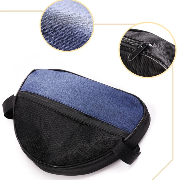 Rowerek trójkołowy Trike Fix Lite Spacerówka 3w1 Obracany 360° Granatowy (5903039718241) - obraz 8