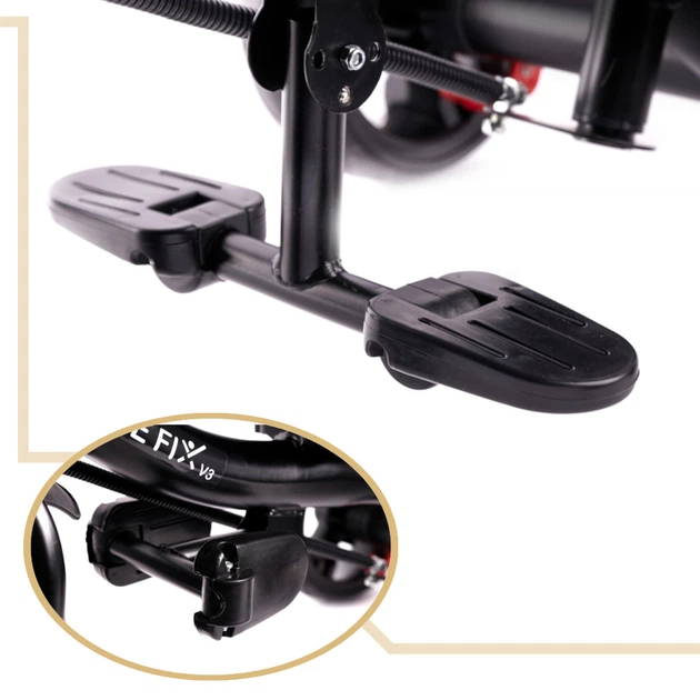 Rowerek trójkołowy Trike Fix Lite Spacerówka 3w1 Obracany 360° Granatowy (5903039718241) - obraz 10