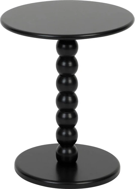 Журнальний столик Atmosphera Chamlo круглий 38 x 46.5 см Чорний (3560232977817) - зображення 1