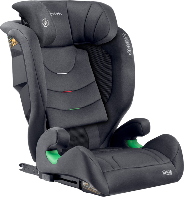 Fotelik samochodowy Nukido Louis Soft 15-36 kg Szary (5903890622985) - obraz 1