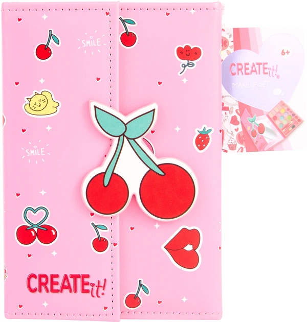 Набір для макіяжу Create it! на магніті Вишеньки TOYS884526 (8719668029859) - зображення 3