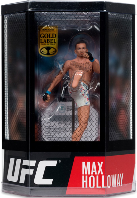 Фігурка McFarlane UFC Max Holloway - UFC - SportsPicks - Gold Label - Posed 10443mcf (787926104431) - зображення 6
