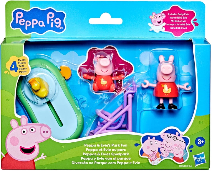 Ігровий набір Peppa Figurines Моменти з Пеппою Сестрички на прогулянці G0528 (5010996327635() - зображення 1