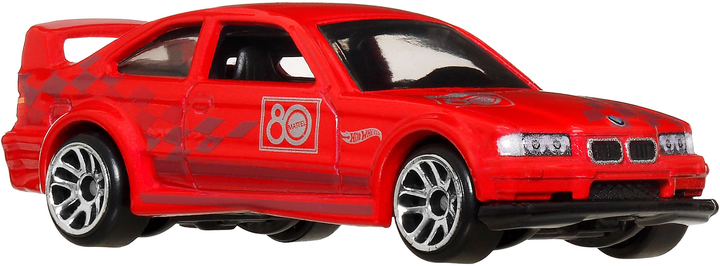 Tematyczny zestaw 8 samochodzików Hot Wheels 80 lat jazdy Mattel JGK09 (194735315796) - obraz 2