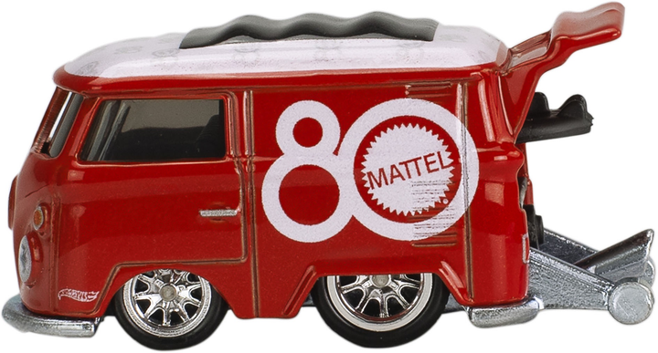 Колекційна модель машинки Hot Wheels Mattel 80th Volkswagen Kool Kombi JBL68 (194735263127) - зображення 4