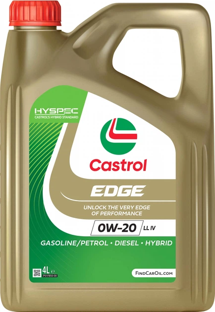 Моторна олива Castrol Edge 0W-20 LL IV 4 л 159BD2 (4008177183515) - зображення 1