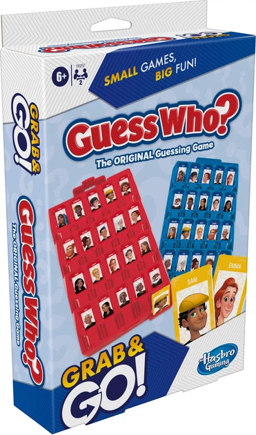 Gra podróżna Hasbro Zgadnij kto? 6337488 (5010996239549) - obraz 1