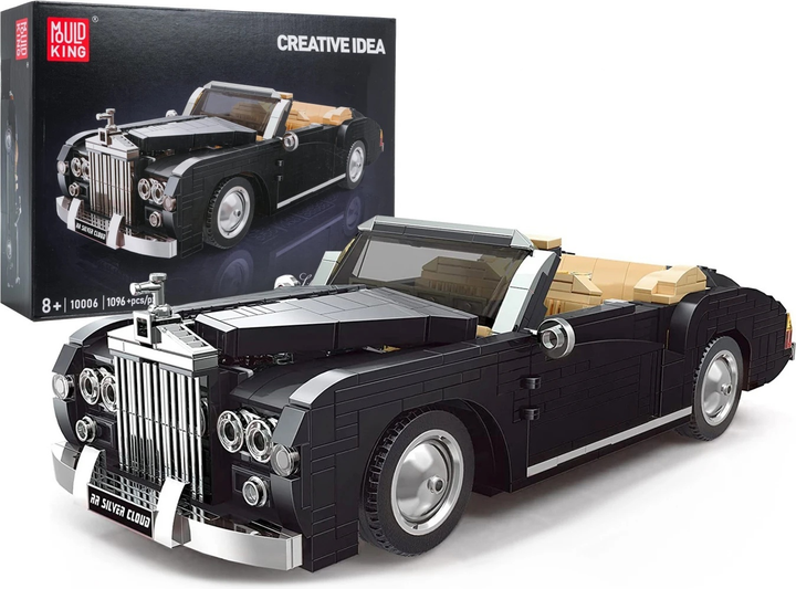 Набір кубиків Ретро-машинка 1096 елементів ZKL.10006 (5903864945058) - зображення 2