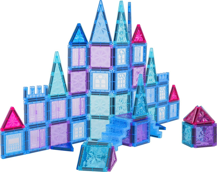 Zestaw klocków magnetycznych Ice Snow 100 elementów ZKL.Z024 (5903864973747) - obraz 4