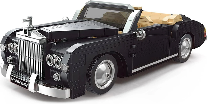 Набір кубиків Ретро-машинка 1096 елементів ZKL.10006 (5903864945058) - зображення 3