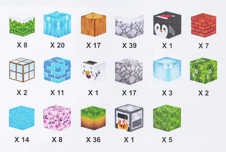 Конструктор магнітний 384 елементи ZKL.CH1370 (5903864973914) - зображення 5