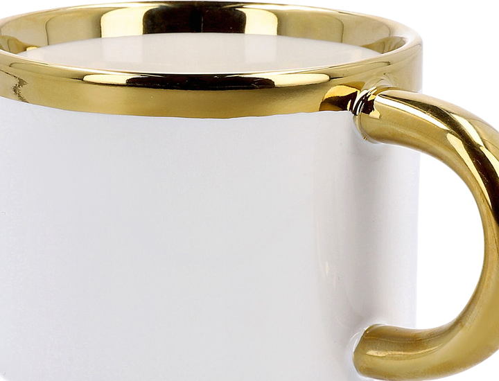 Чашка Homla Sinnes з блюдцем та ложечкою біла 0.2 л (5904183806563) - зображення 6