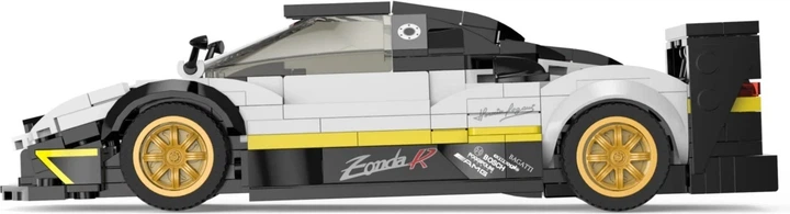 Набір кубиків Rastar Pagani Zonda R білий 387 елементів ZKL.93900.BIA (5903864986969) - зображення 9