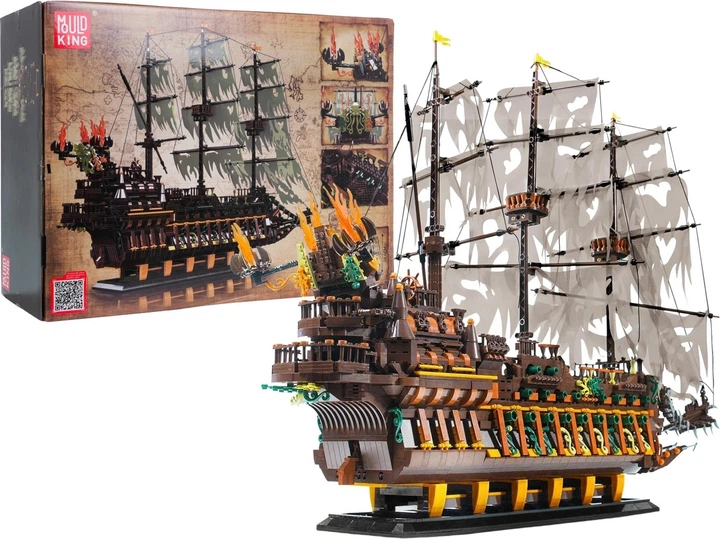 Klocki konstrukcyjne Statek piracki 4364 elementy ZKL.13197 (5903864972542) - obraz 2