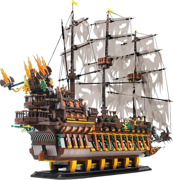 Klocki konstrukcyjne Statek piracki 4364 elementy ZKL.13197 (5903864972542) - obraz 3