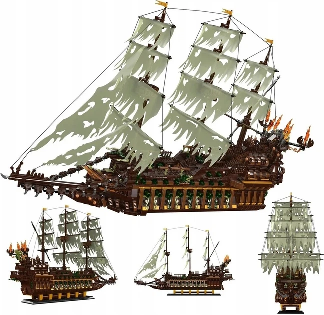 Klocki konstrukcyjne Statek piracki 4364 elementy ZKL.13197 (5903864972542) - obraz 7