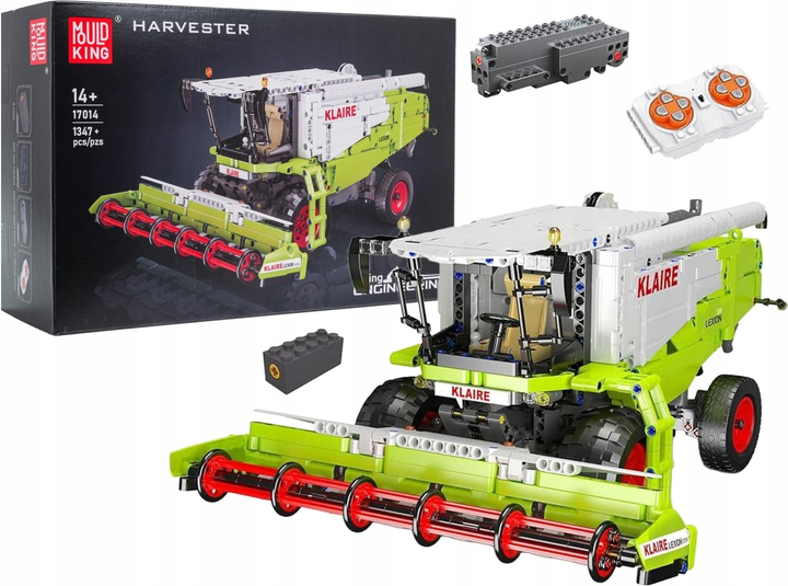 Набір кубиків Комбайн 1347 елементів ZKL.17014S (5903864972719) - зображення 2