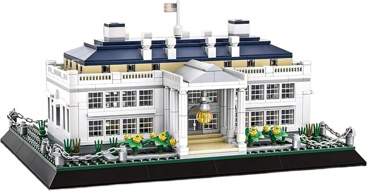 Zestaw klocków Budynki Biały Dom 894 elementy ZKL.4214 (5903864973471) - obraz 3