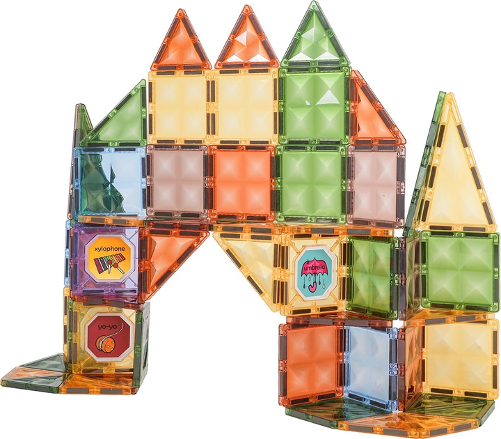 Zestaw klocków magnetycznych 3d 85 elementów ZKL.CH1207 (5903864973778) - obraz 3