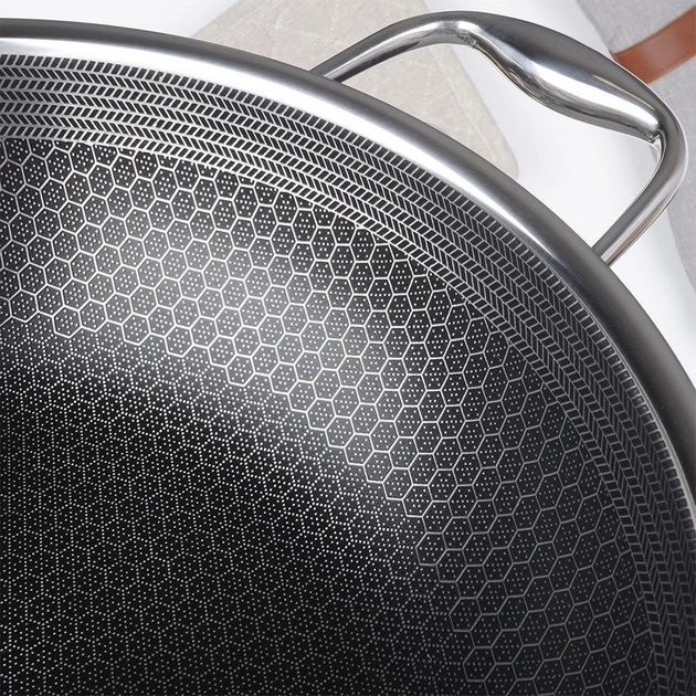 Сковорода Wok Orion Cookcell сталева антипригарна 28 см (8592381166373) - зображення 5