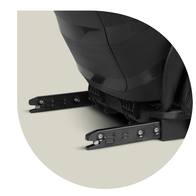 Fotelik samochodowy Nukido Louis Soft 15-36 kg Czarno-szary (5903890622992) - obraz 12