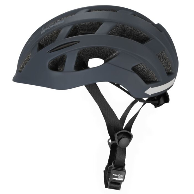 Kask Spokey POINTER PRO z kierunkowskazami rozmiar L 58-61 cm, czarny (5905339412645) - obraz 10