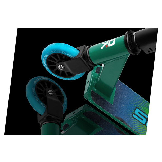 Hulajnoga wyczynowa Soke SOKE GO! Zielono-niebieska 1542 (5903890604783) - obraz 6