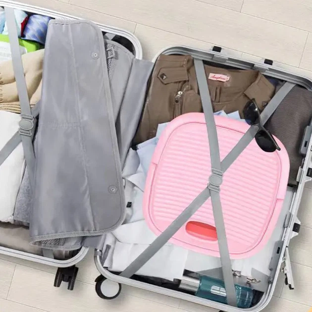 Пральна машина міні відро MA2000 White Pink (16317) - зображення 6