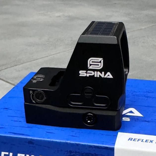 Прицел коллиматорный Spina Optics Scorner Pro 1x22x25 Tactical 3 MOA Solar Red Dot, IPX7 - изображение 4
