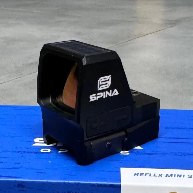 Прицел коллиматорный Spina Optics Scorner Pro 1x22x25 Tactical 3 MOA Solar Red Dot, IPX7 - изображение 8