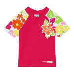 Топ солнцезащитный для девушек Aqua Speed T-SHIRT FLOWER 2123 розовый, мультиколор Дети 122 см - Фото 2 Топ солнцезащитный для девушек Aqua Speed T-SHIRT FLOWER 2123 розовый, мультиколор Дети 122 см - изображение 2