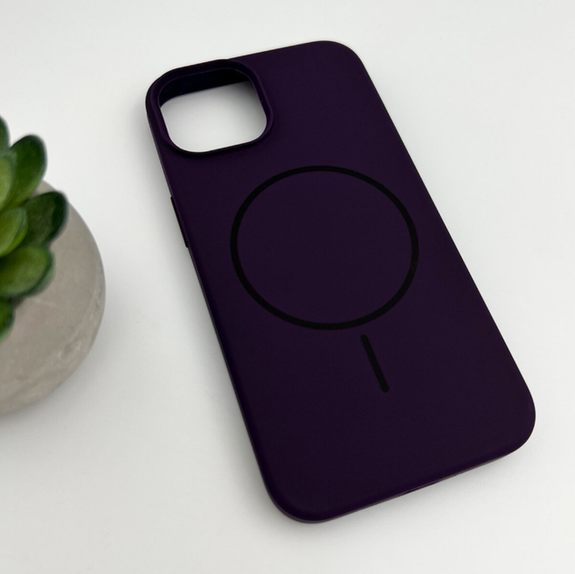 Защитный чехол-накладка Cosmic Silicone Case Magnetic для Apple iPhone 11 Dark Purple (SilMag11-30) - изображение 3