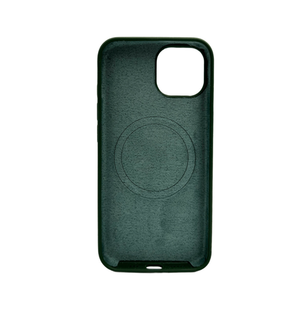 Защитный чехол-накладка Cosmic Silicone Case Magnetic для Apple iPhone 14 Atrovirens (SilMag14-54) - изображение 2
