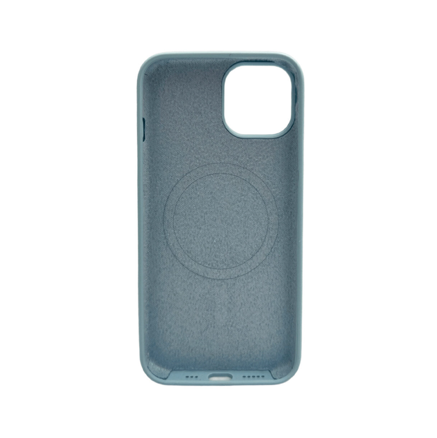 Защитный чехол-накладка Cosmic Silicone Case Magnetic для Apple iPhone 15 Sky Blue (SilMag15-45) - изображение 2