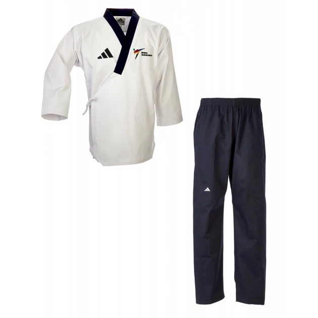 Кимоно для тхэквондо (добок) пумсэ Adidas Poomsae (adiTPAM02) р. 170 - Фото 1 Кимоно для тхэквондо (добок) пумсэ Adidas Poomsae (adiTPAM02) р. 170 - изображение 1